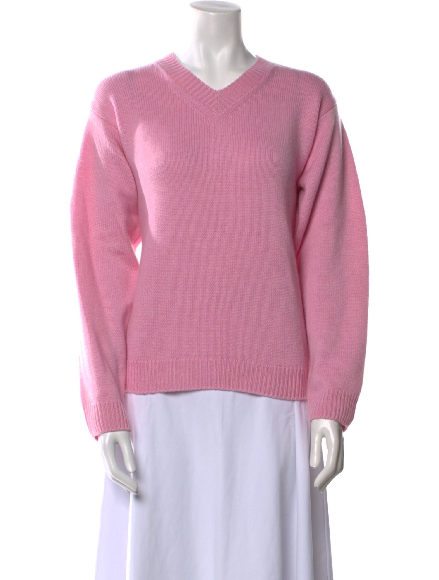Amiya Cashmere V-Neck Sweater