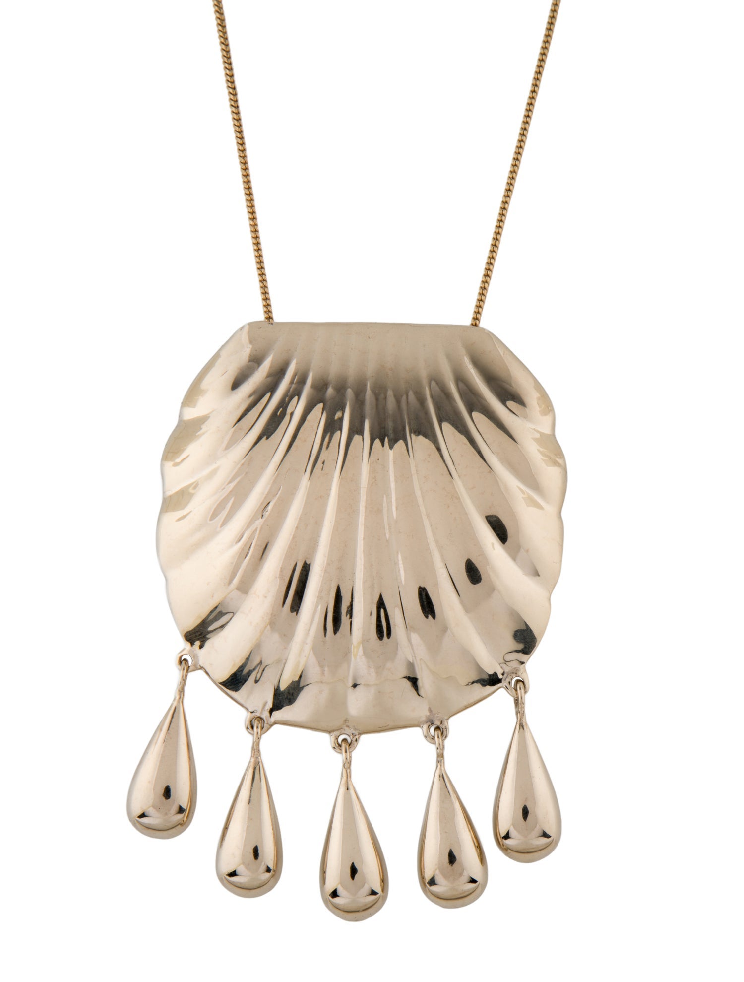 Juju Vera Petra Shell Pendant Necklace