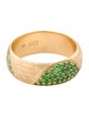 Jennifer DeMoro 18K Tsavorite Band