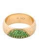 Jennifer DeMoro 18K Tsavorite Band