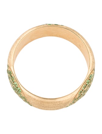 Jennifer DeMoro 18K Tsavorite Band