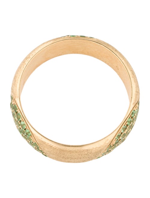 Jennifer DeMoro 18K Tsavorite Band