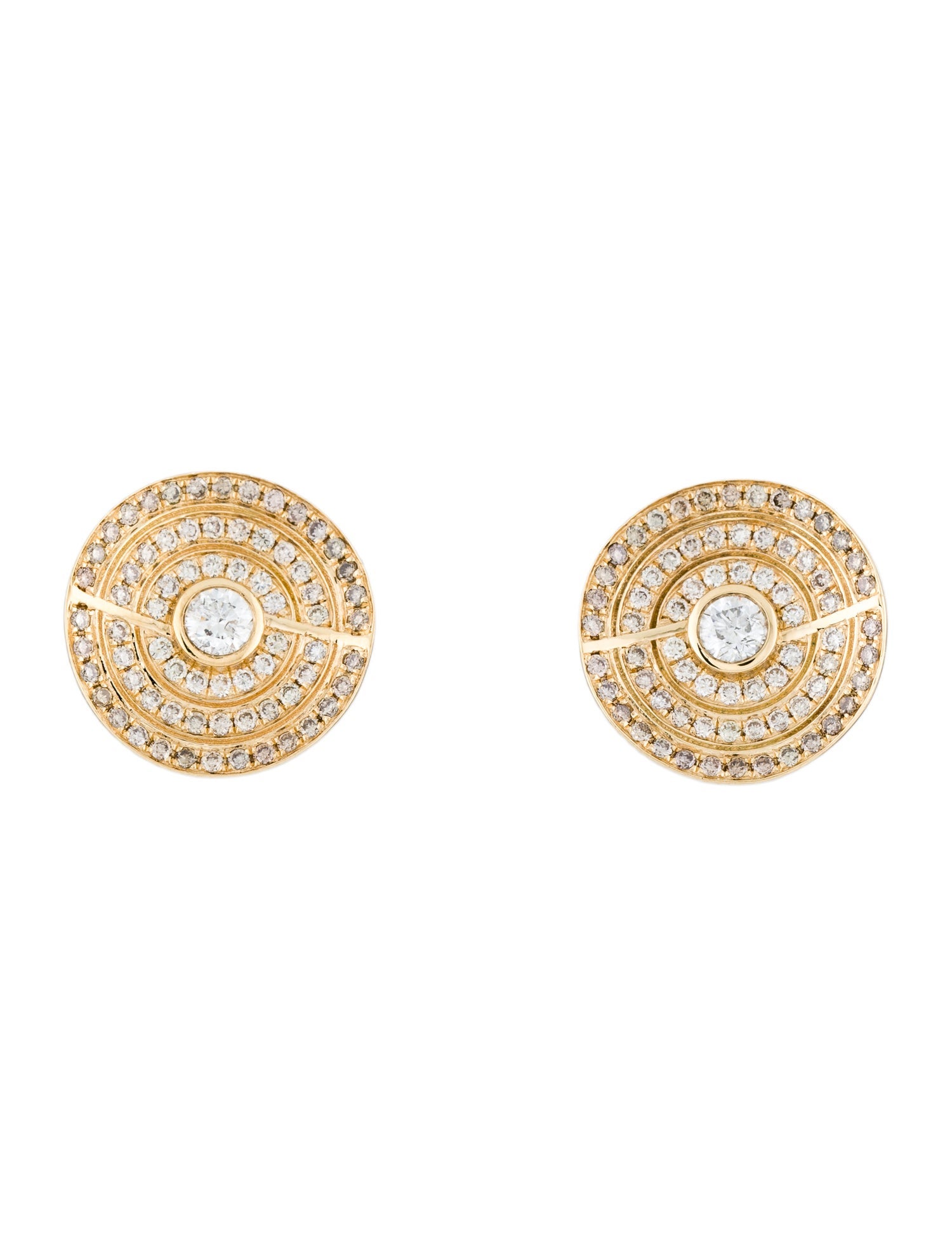 Jennifer DeMoro 18K Thea Stud Earrings
