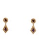 Jennifer DeMoro 18K Rhodolite & Amethyst Stardust Kite Drop Earrings