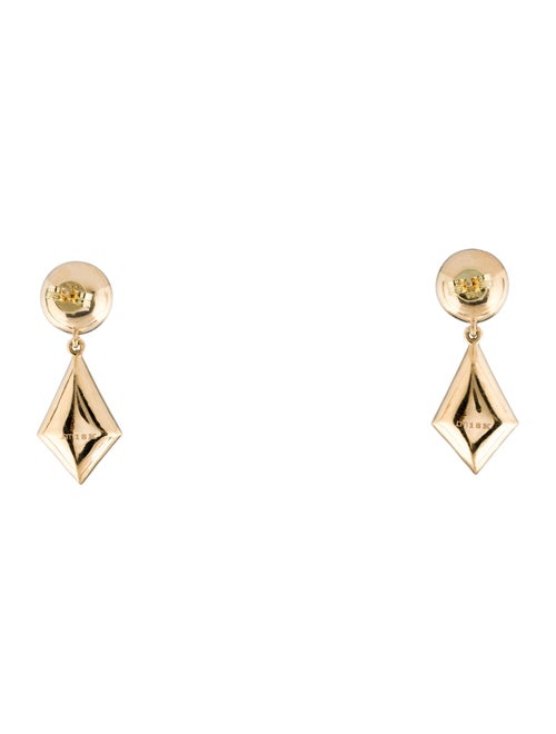 Jennifer DeMoro 18K Rhodolite & Amethyst Stardust Kite Drop Earrings