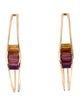 Jennifer DeMoro 18K Sapphire Sundown Hoop Earrings