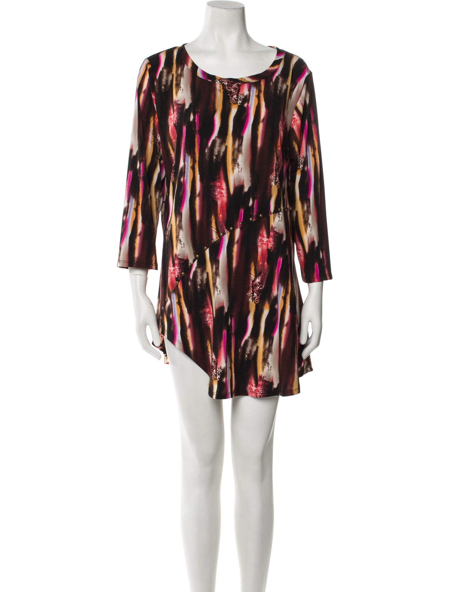 Venini Printed Mini Dress