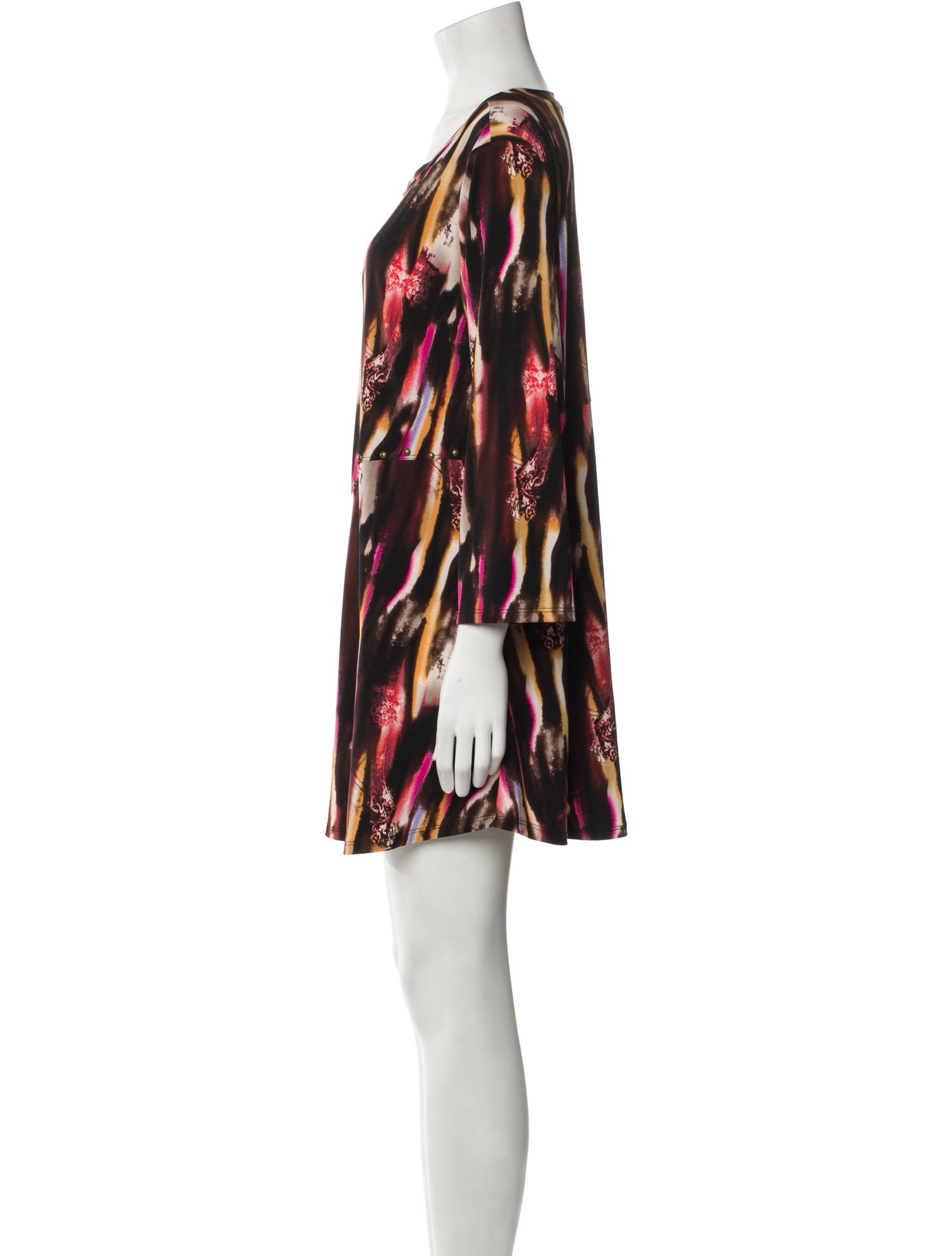 Venini Printed Mini Dress