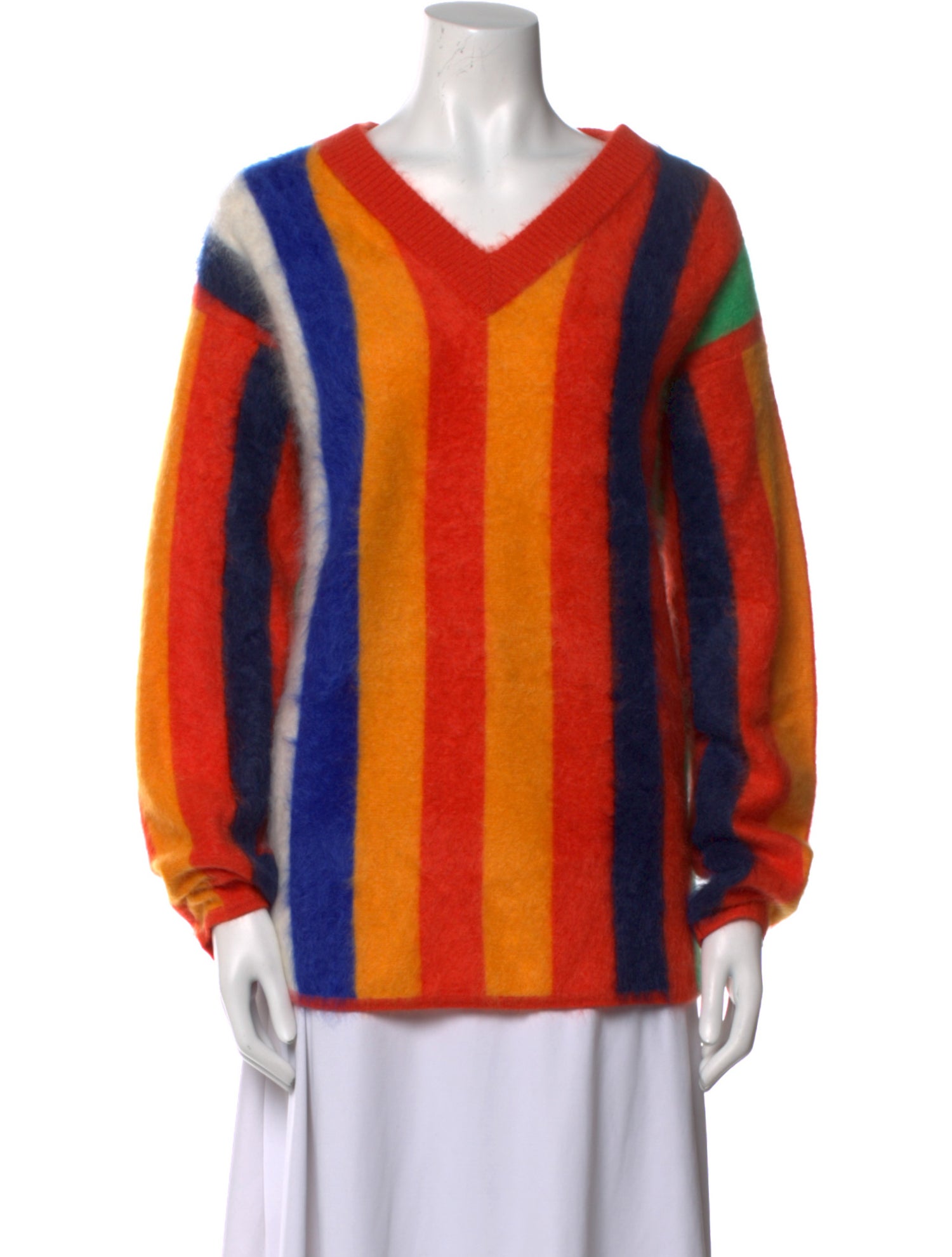 Christopher John Rogers x J.Crew Cashmere Striped Sweater w/ Tags