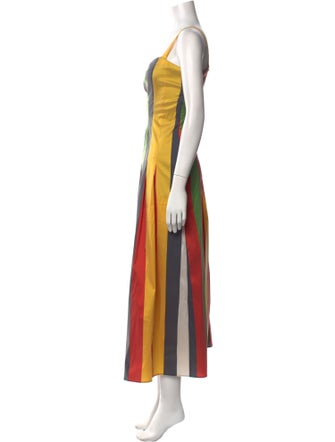 Christopher John Rogers x J.Crew Striped Long Dress