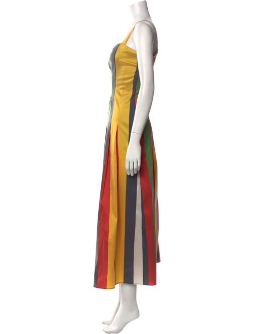 Christopher John Rogers x J.Crew Striped Long Dress