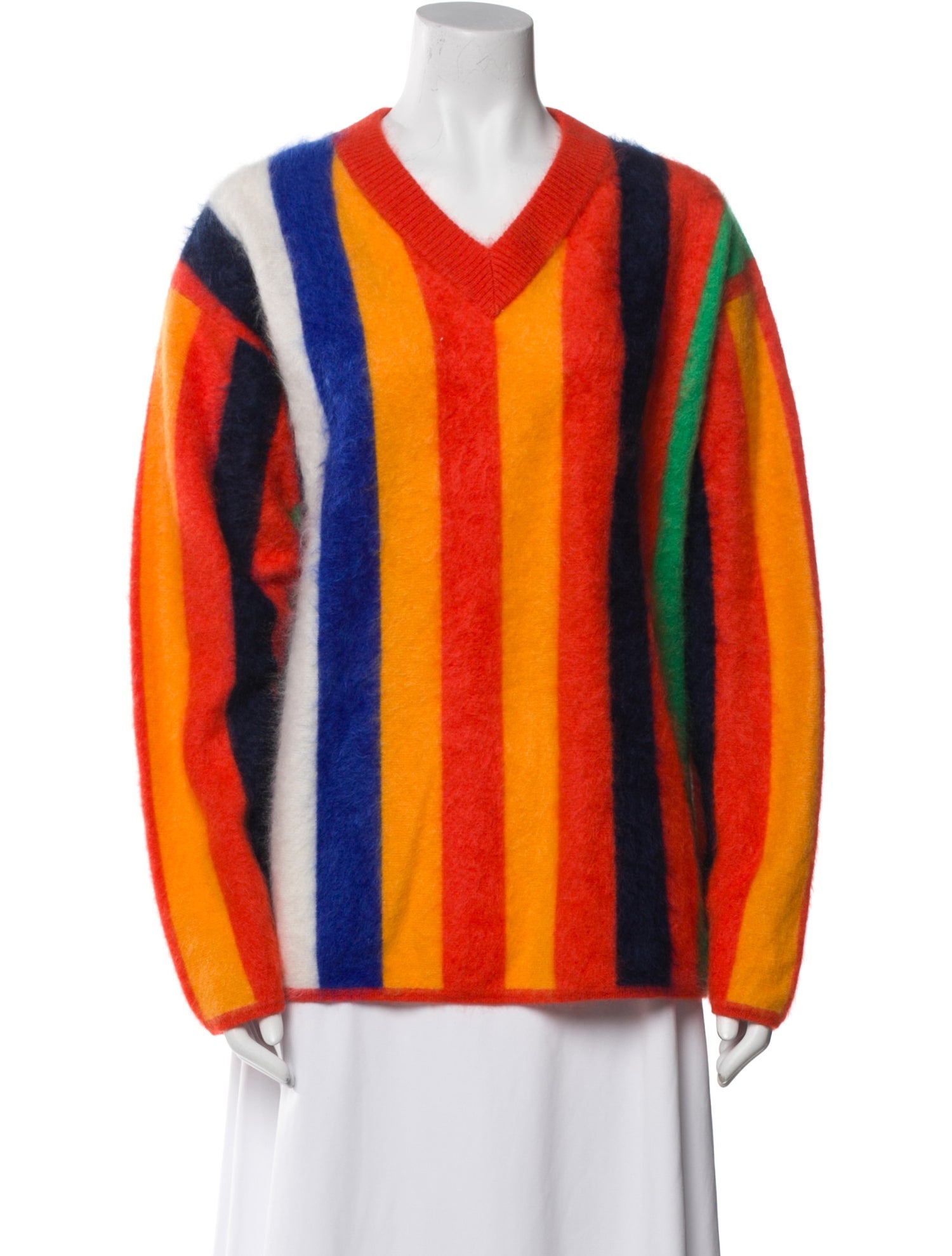 Christopher John Rogers x J.Crew Cashmere Striped Sweater w/ Tags