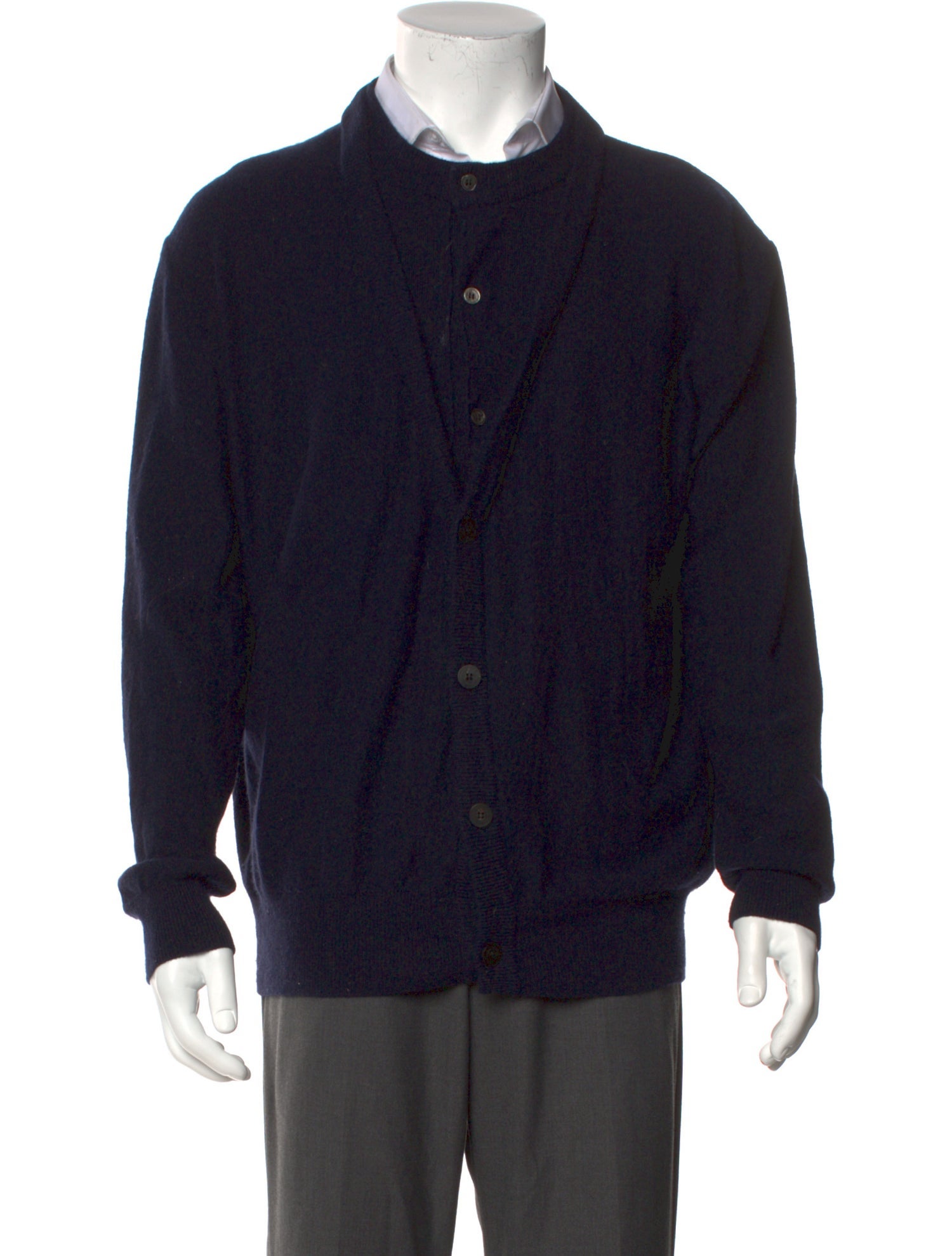 LE17SEPTEMBRE Crew Neck Long Sleeve Cardigan