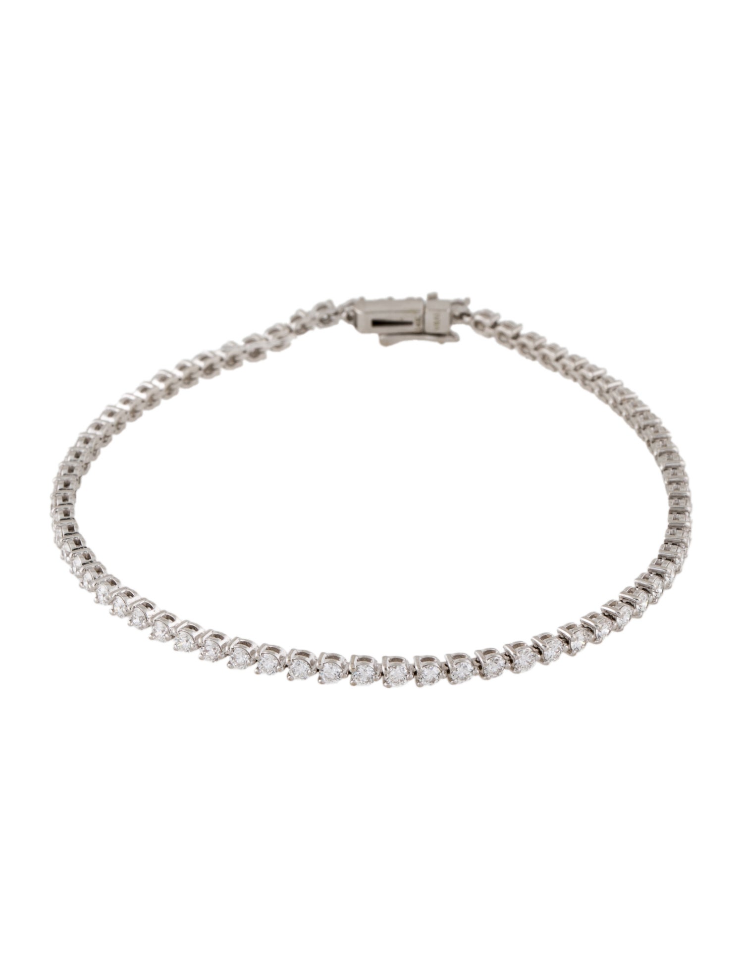 VRAI 14K 2.92ctw Lab Grown Diamond Tennis Bracelet