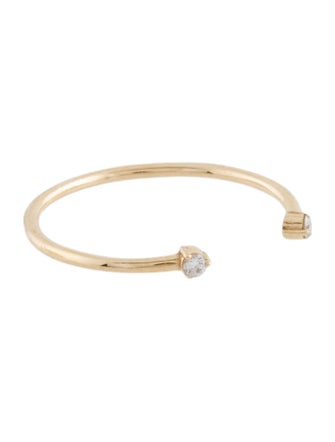 VRAI 14K Lab-Grown Diamond Ting Cuff Ring