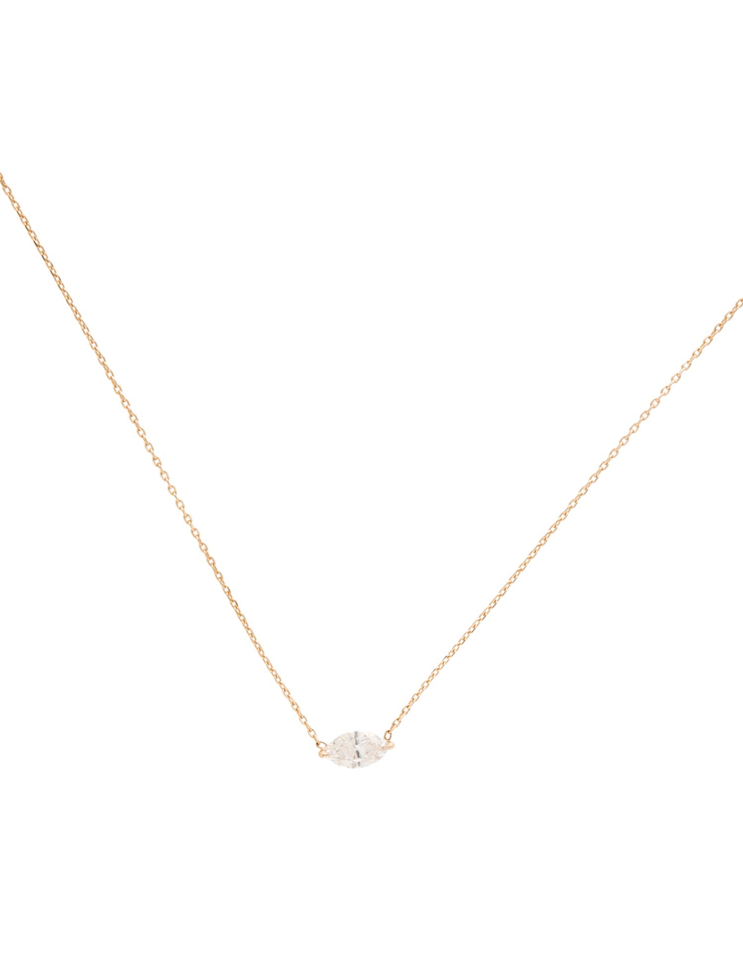 VRAI 14K Lab-Grown Diamond Pendant Necklace