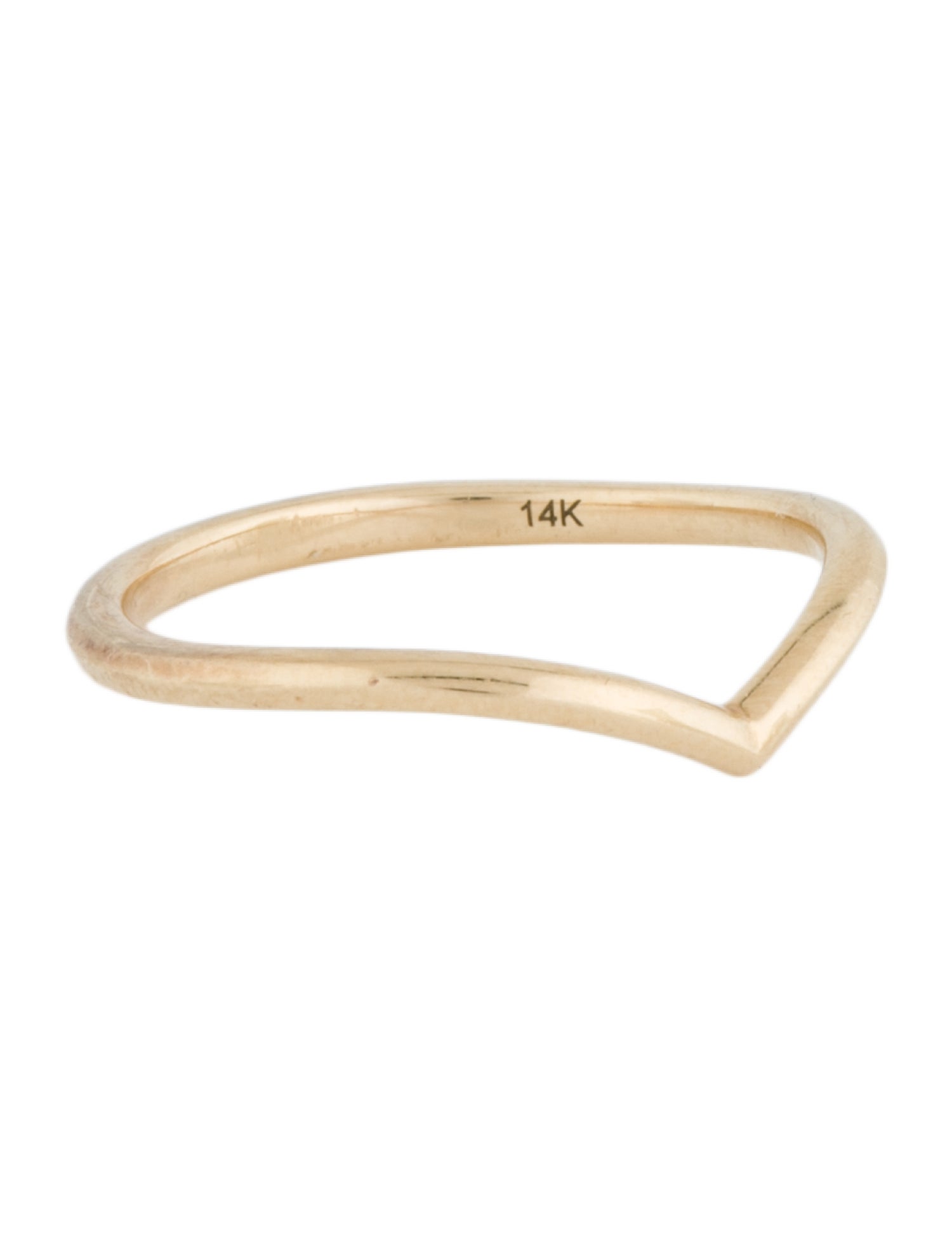 VRAI 14K The Chevron Band