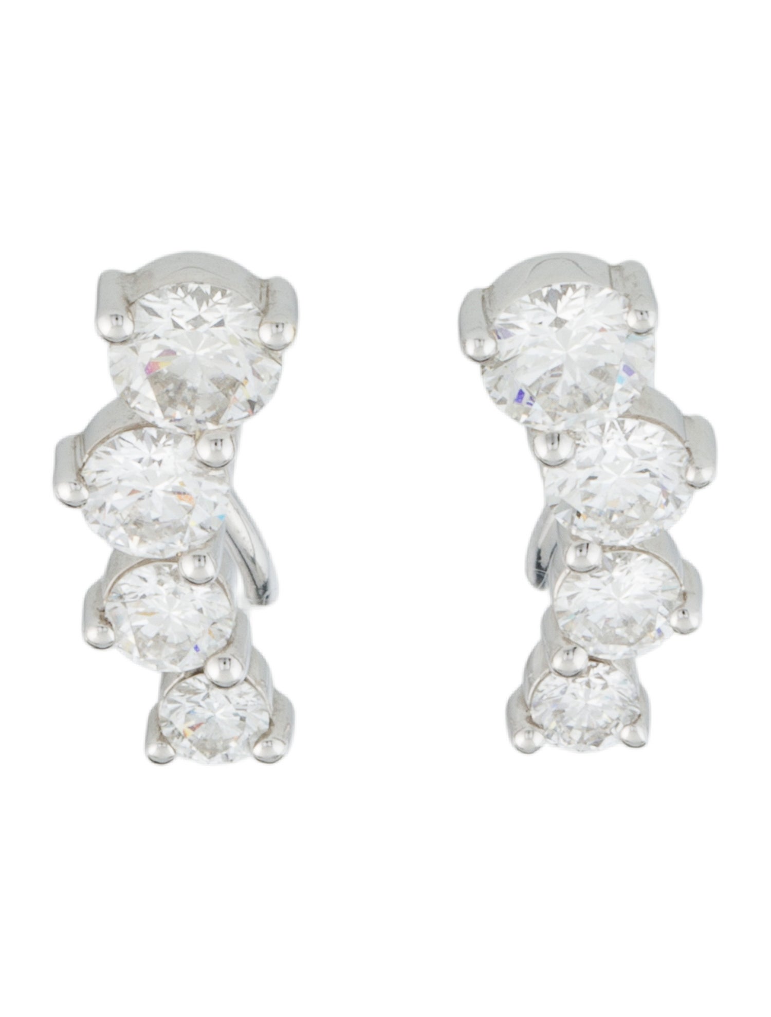 VRAI 14K 1.94ctw Lab-Grown Diamond Ear Climbers