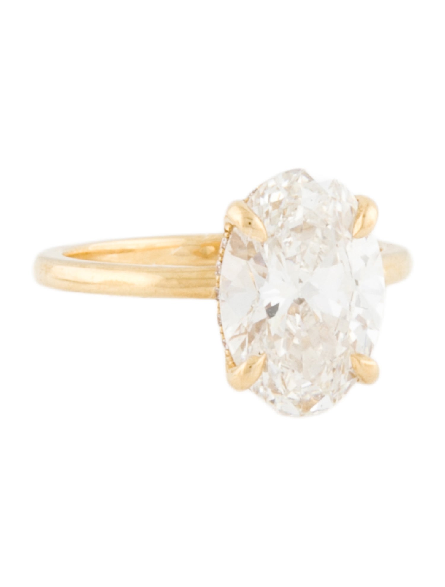 VRAI 3.07ct Lab-Grown Diamond Hidden-Halo Engagement Ring