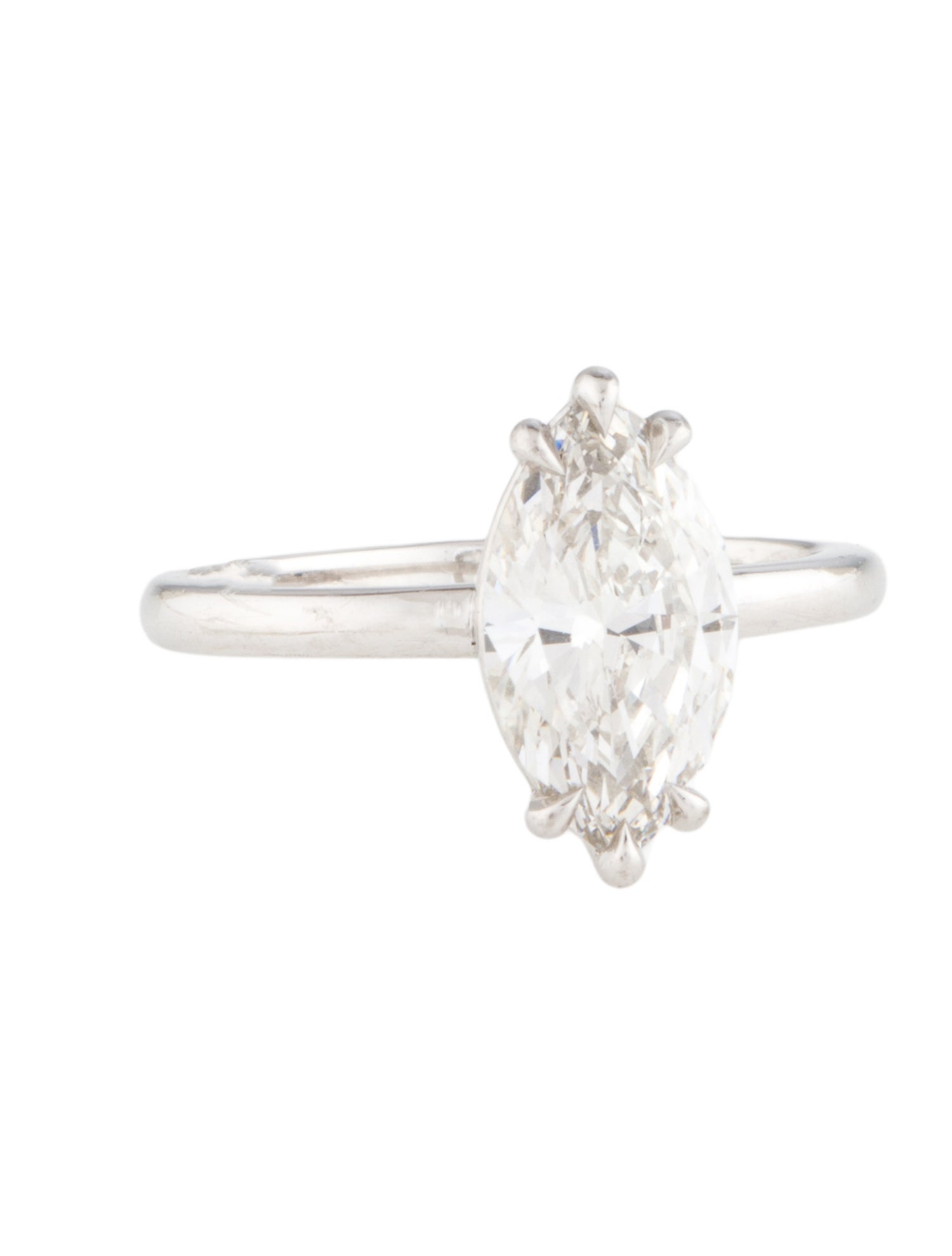VRAI Platinum 1.56ct Lab-Grown Diamond Engagement Ring
