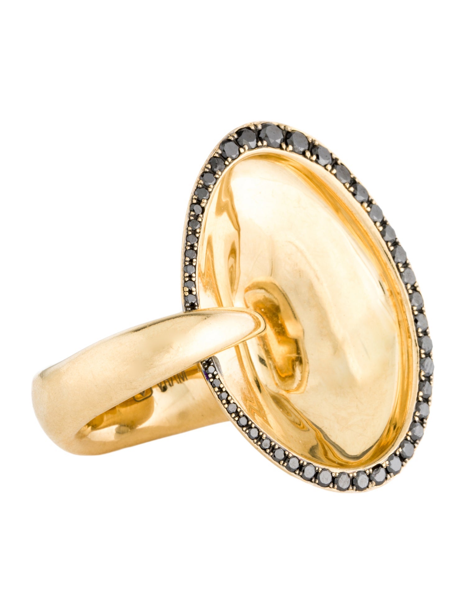 VRAM 18K Diamond Sine Ring
