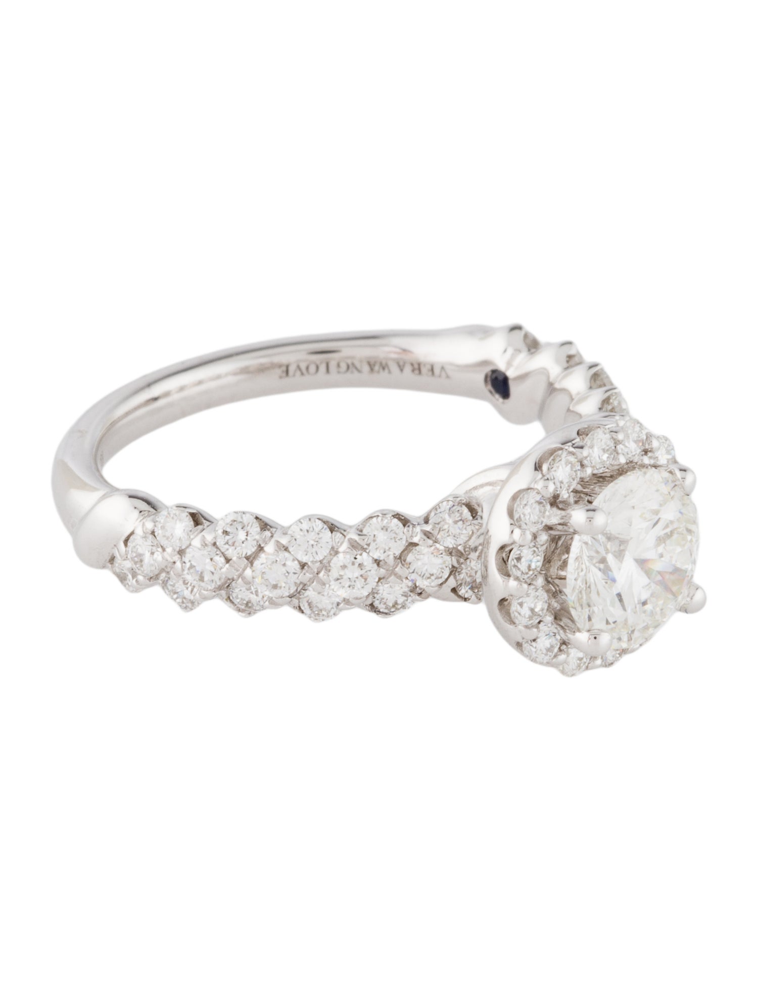 Vera Wang Love 14K 1.03ct Lab-Grown Diamond Engagement Ring