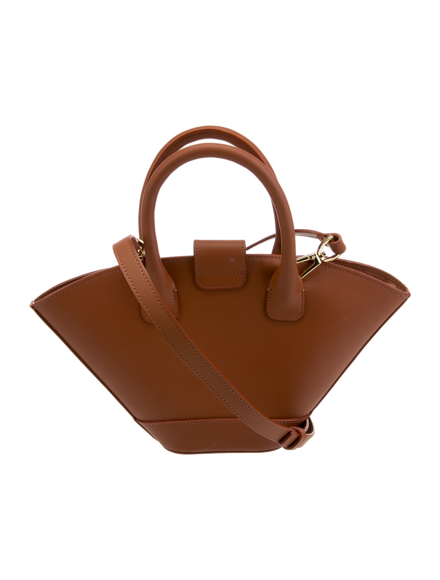 Paris 64 Leather-Trim Raffia Handle Bag - Neutrals Handle Bags