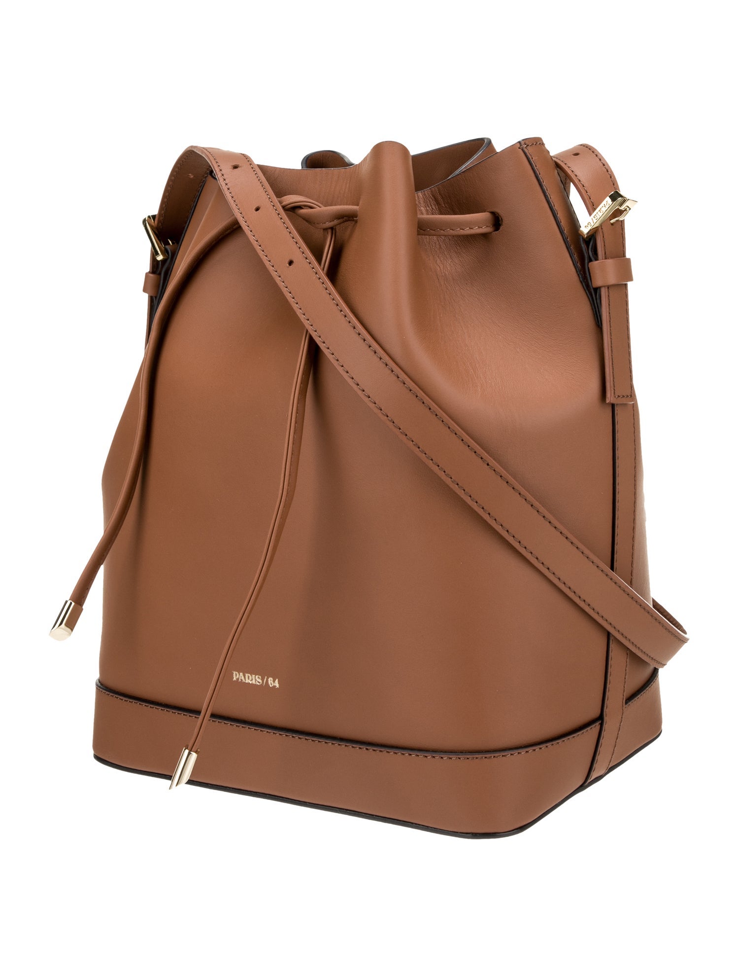 Paris 64 Leather Bucket Bag