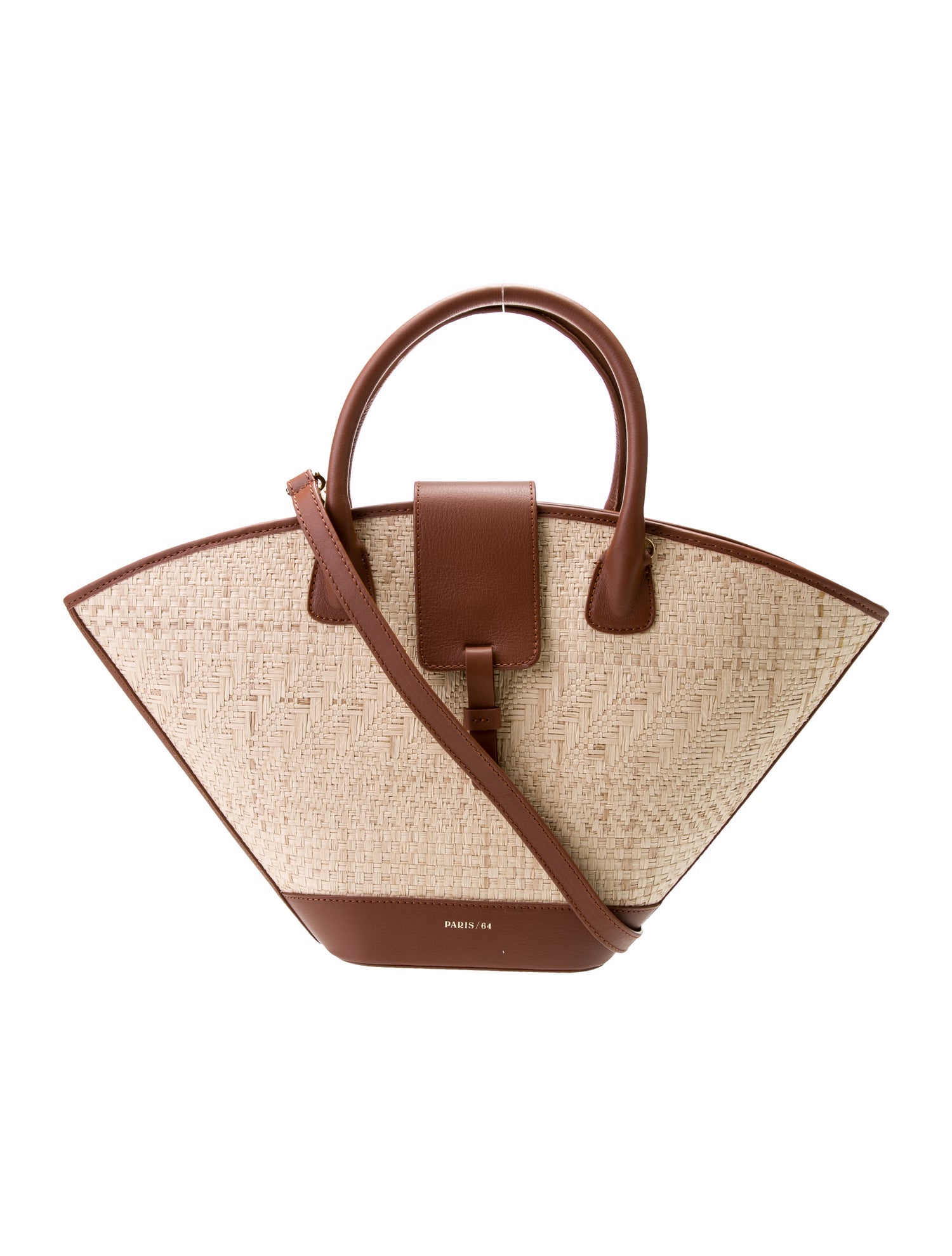 Paris 64 Straw Top Handle Bag w/ Tags