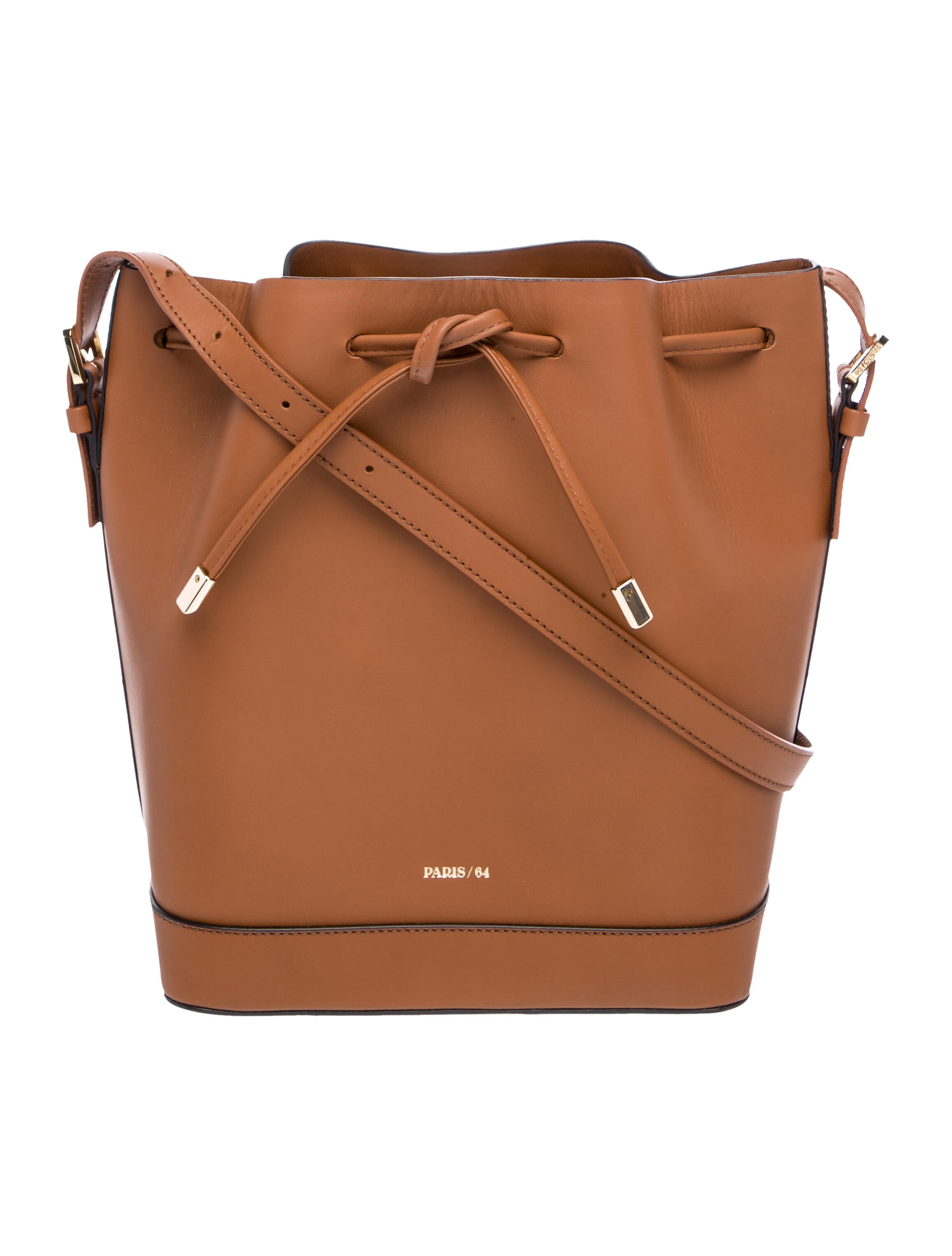 Paris 64 Leather Bucket Bag