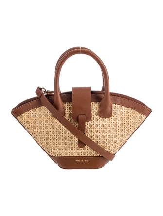 Paris 64 Raffia Top Handle Bag