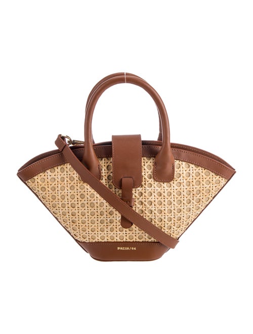 Paris 64 Raffia Top Handle Bag