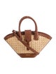 Paris 64 Raffia Top Handle Bag