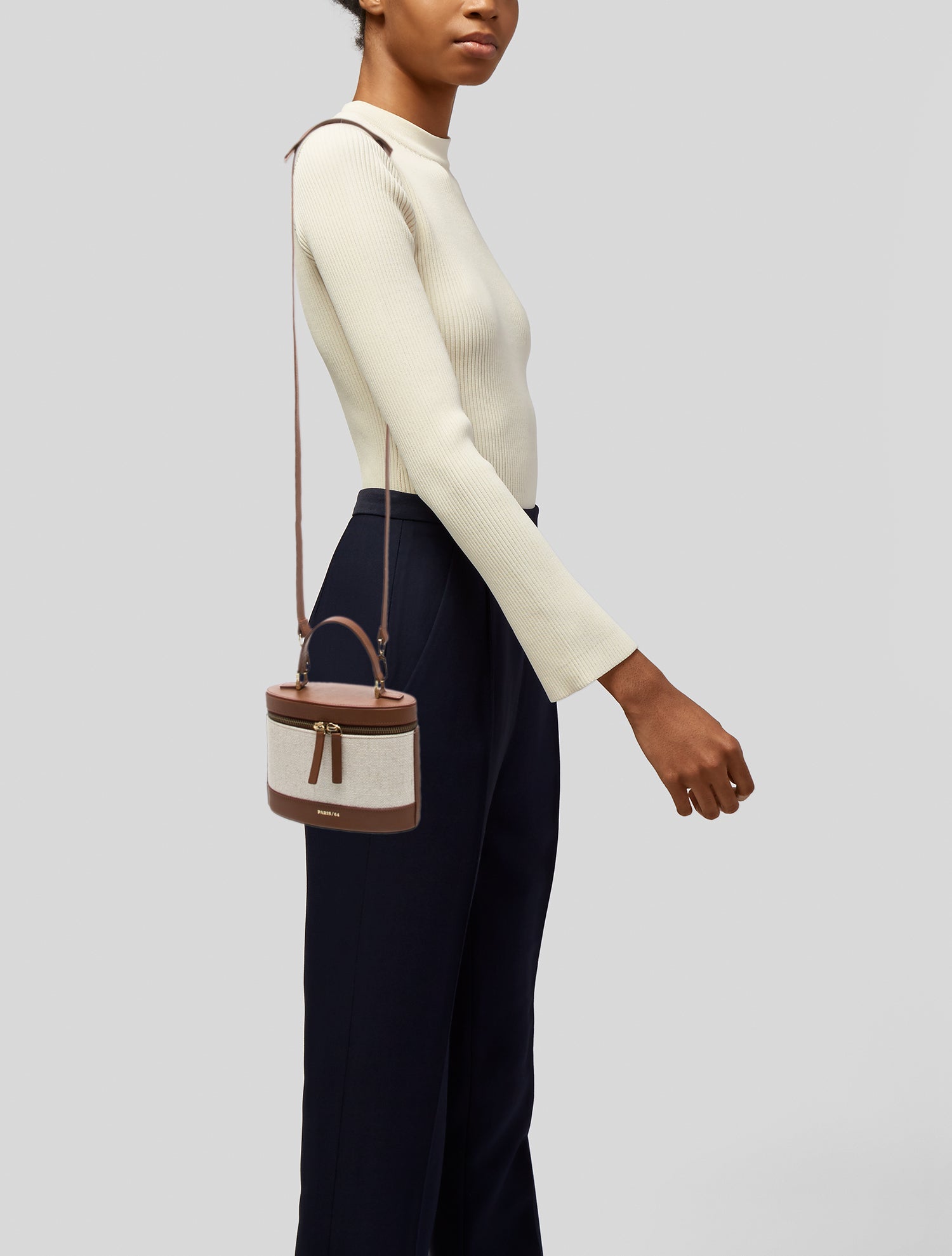 Paris 64 Leather Top Handle Bag