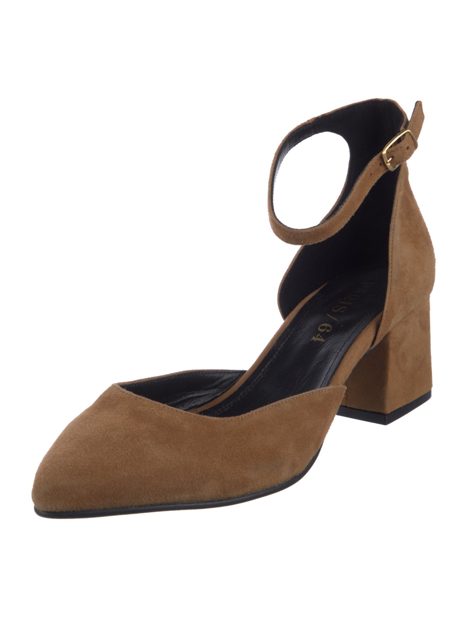 Paris 64 Suede D'Orsay Pumps