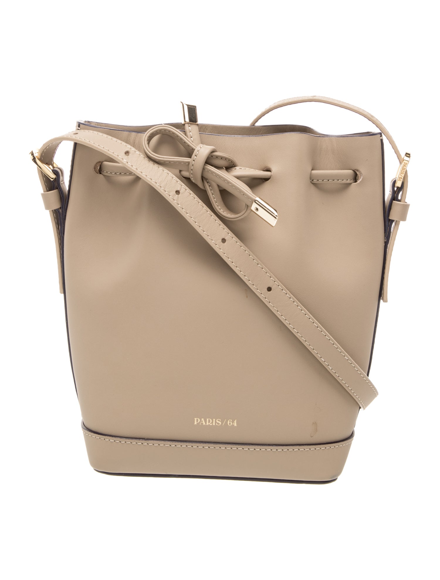 Paris 64 Leather Bucket Bag
