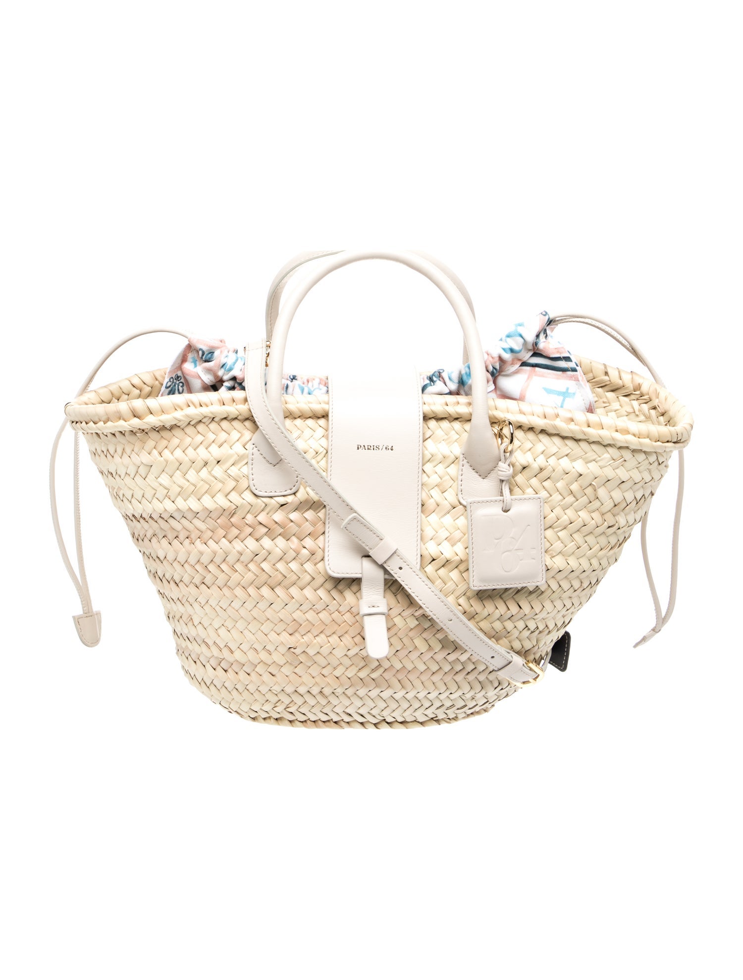 Paris 64 Straw Top Handle Bag