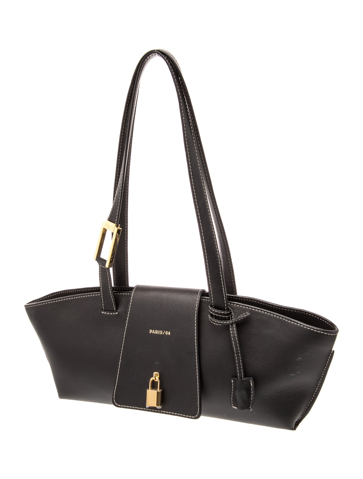 Paris 64 Leather Shoulder Bag - Gem