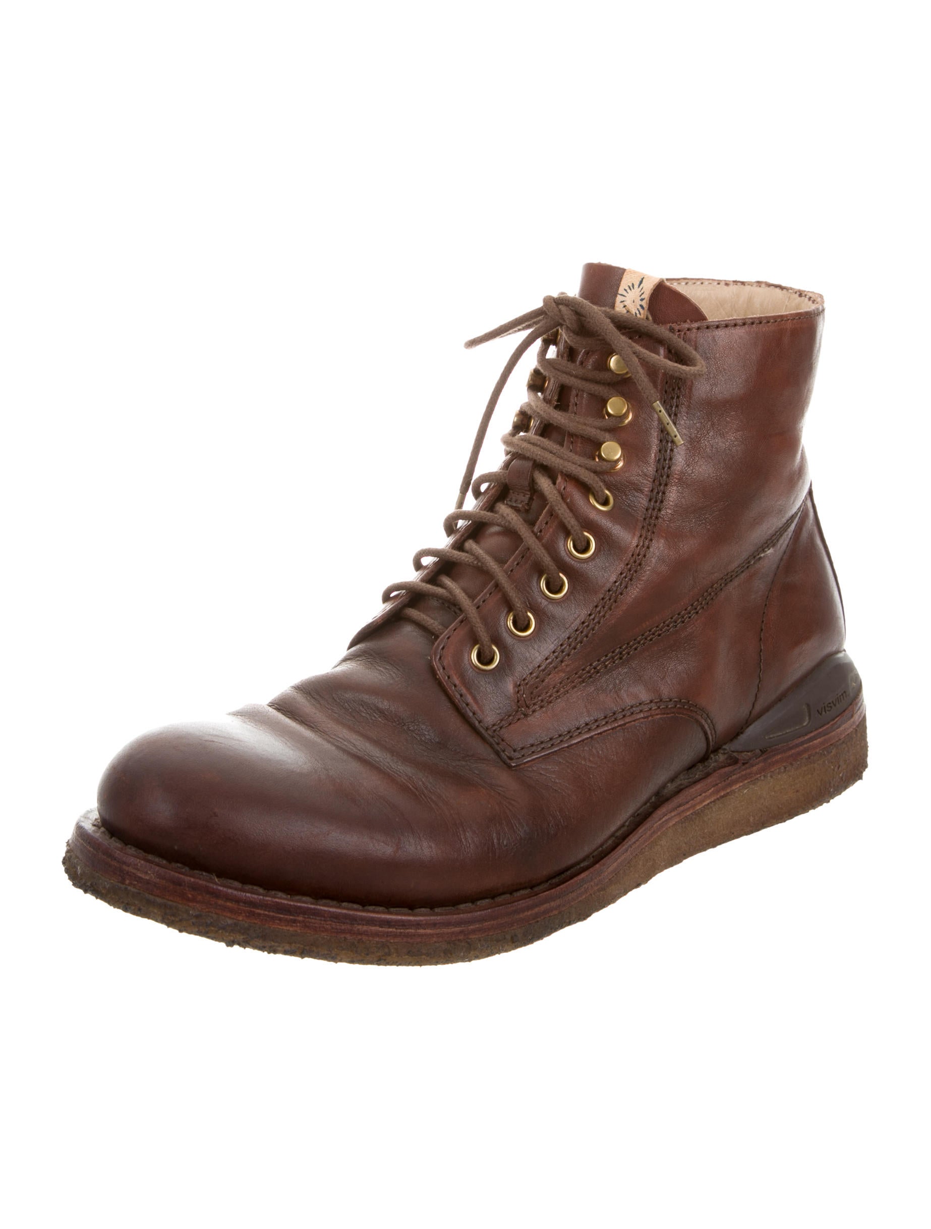 Visvim Leather Combat Boots