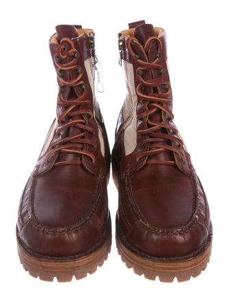 Visvim Armiger KNGR-Folk Leather Boots