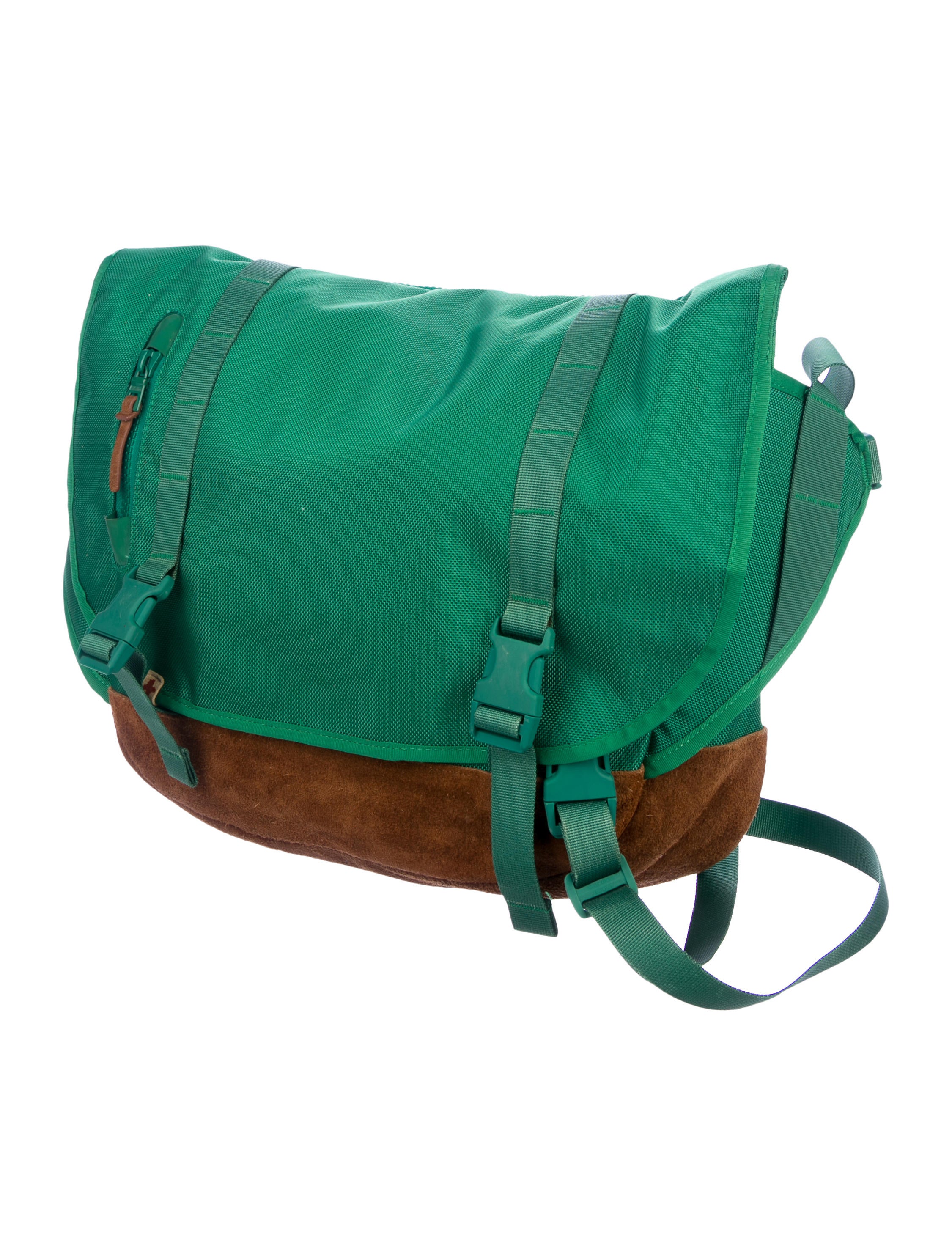 Visvim Ballistic E-Cat 18L Messenger Bag - Green Backpacks, Bags