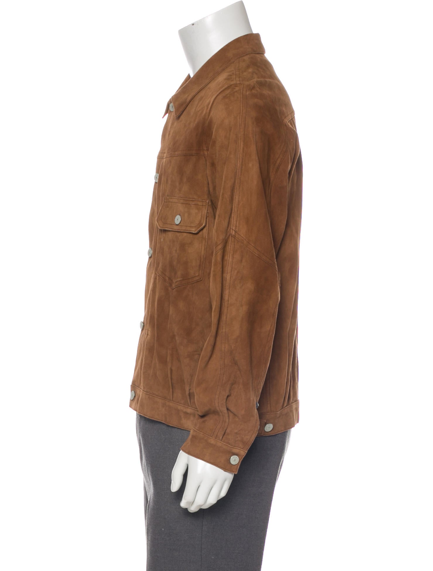 Visvim 2018 101 Suede Jacket - Brown Outerwear, Clothing