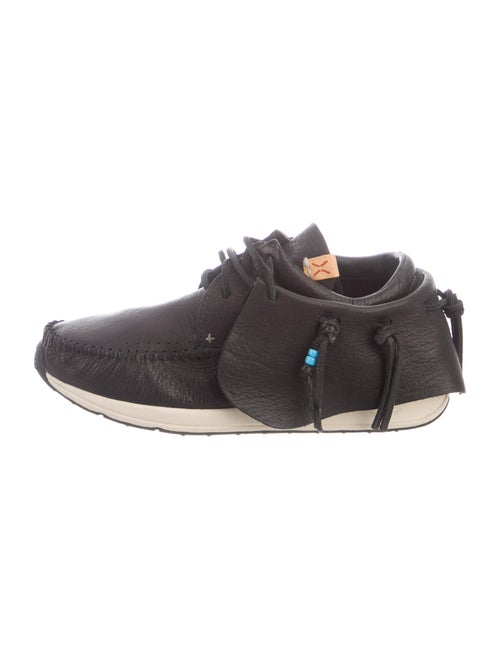 Visvim Leather Sneakers Black