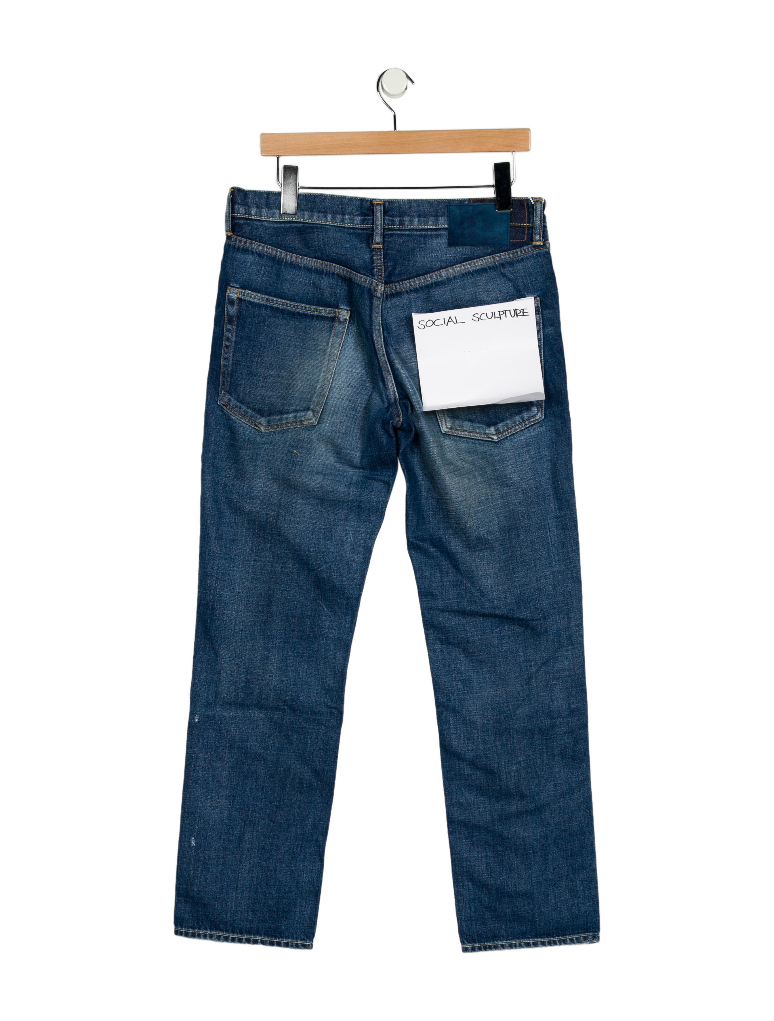 Visvim Skinny Jeans w/ Tags Burgundy, 9.75" Rise Jeans, Clothing