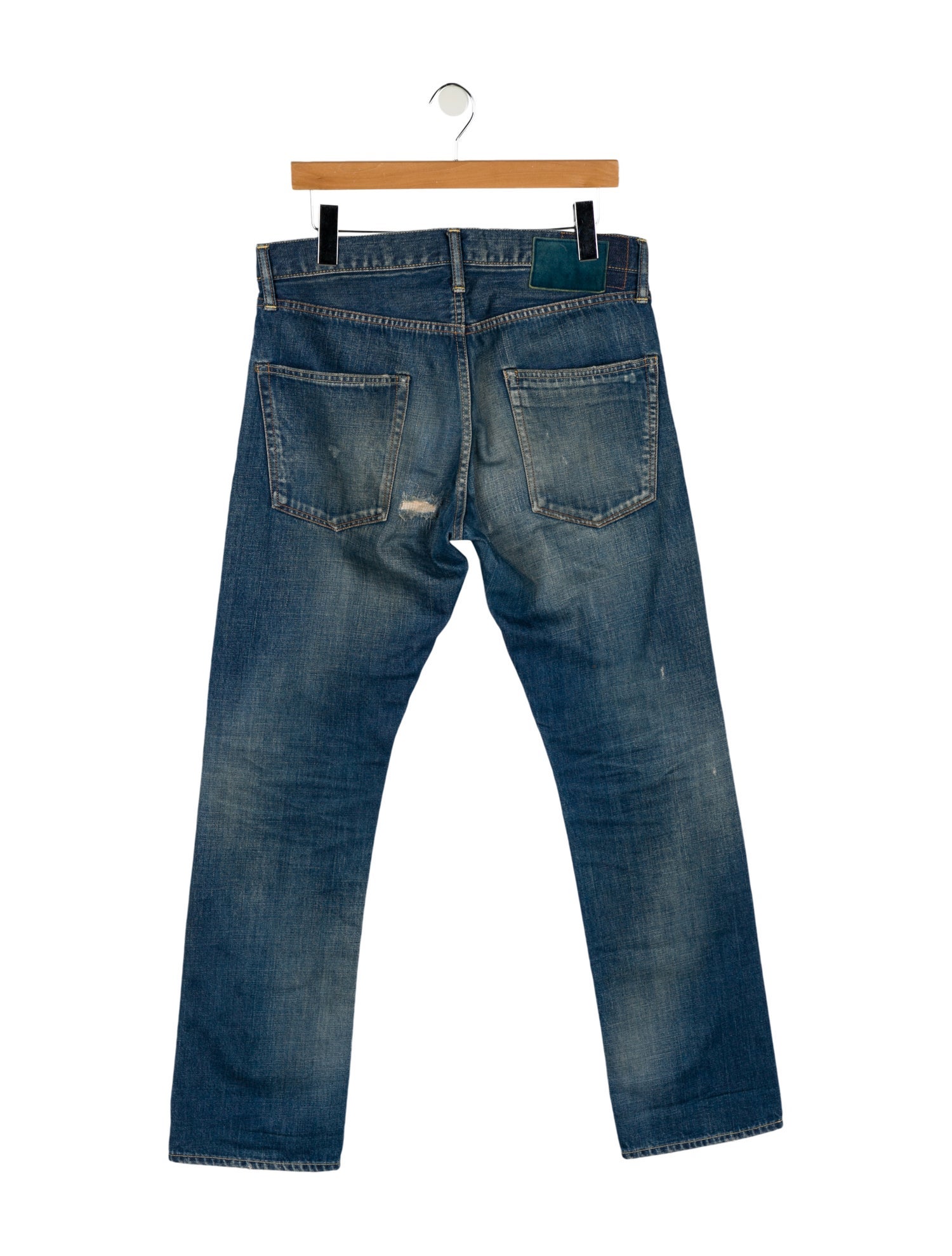 Visvim Social Sculpture 01.2d5 Skinny Jeans - Blue, 10.25