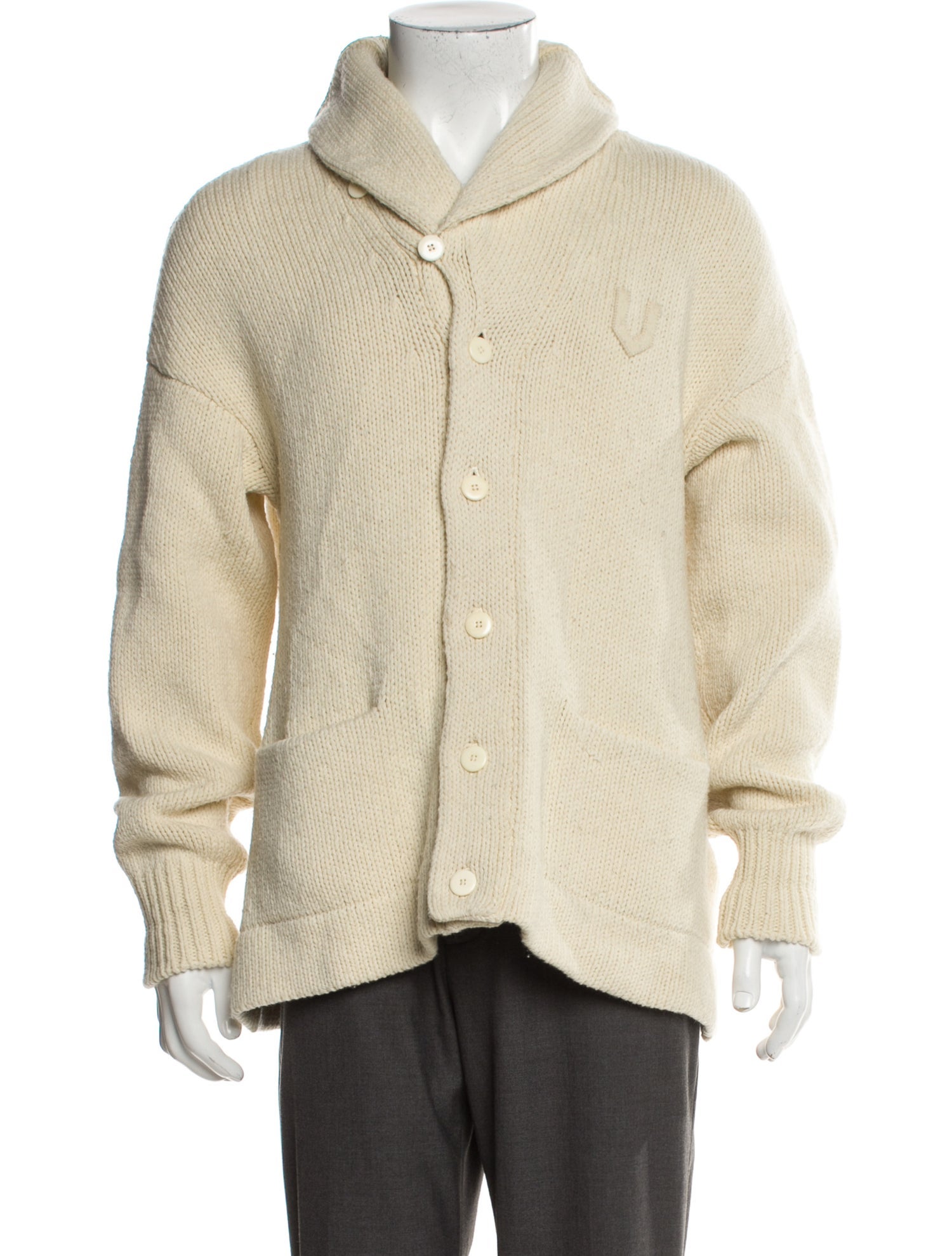 Visvim Wool V-Neck Cardigan