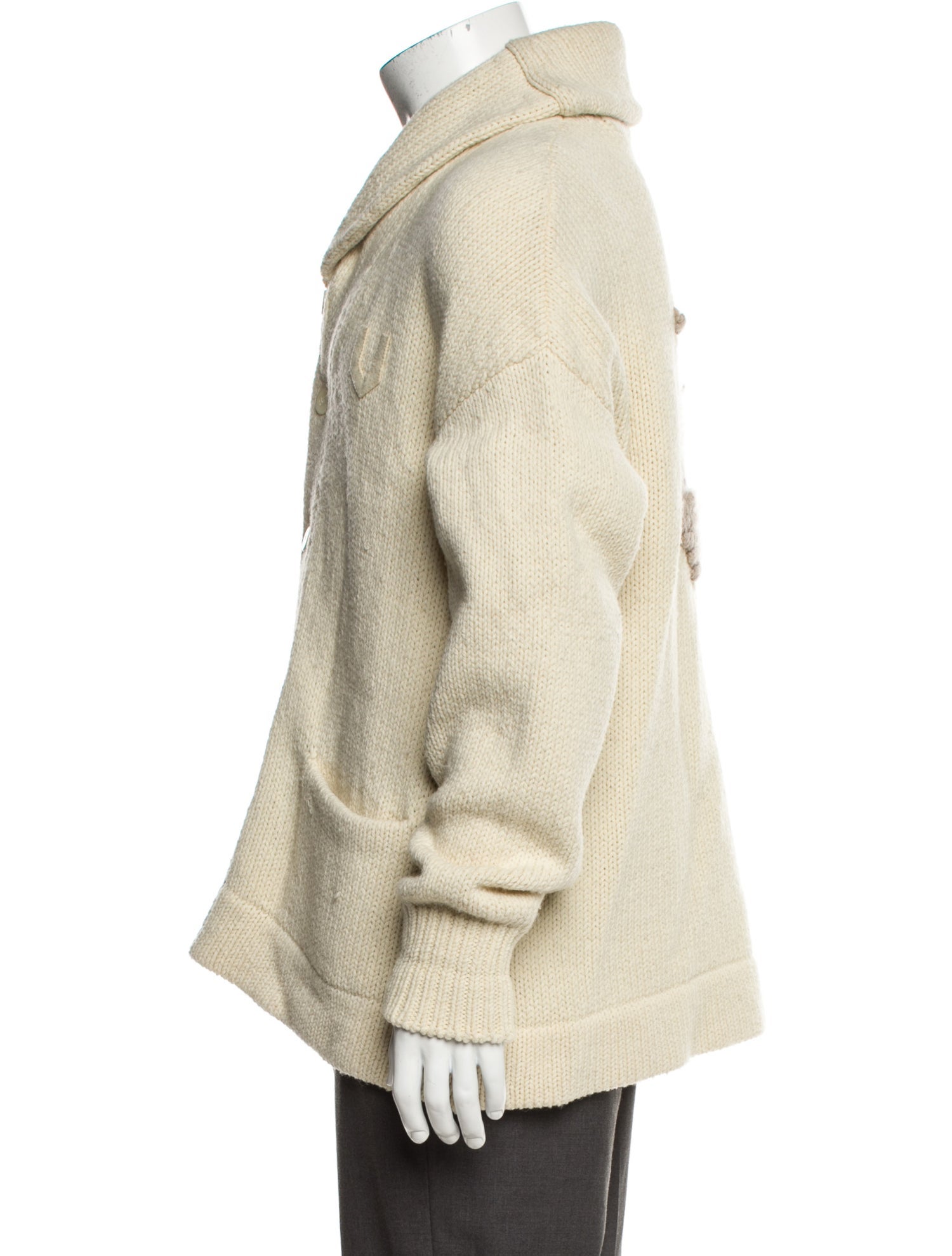 Visvim Wool V-Neck Cardigan