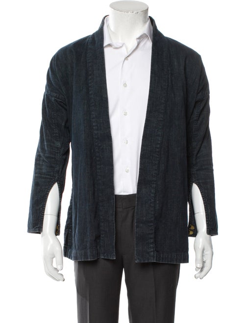 Visvim Open Front Long Sleeve Cardigan