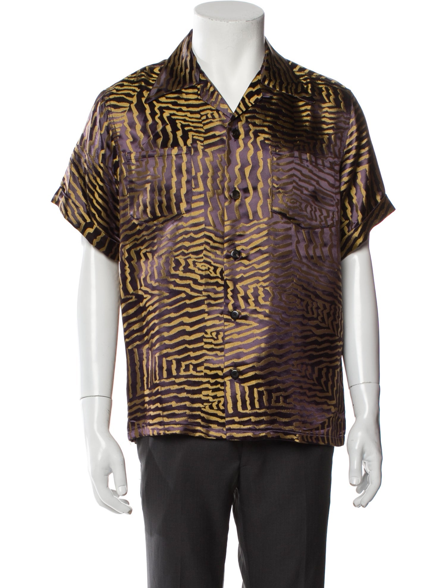Visvim Graphic Print Short Sleeve Shirt