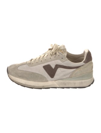Visvim Suede Leather Trim Embellishment Athletic Sneakers